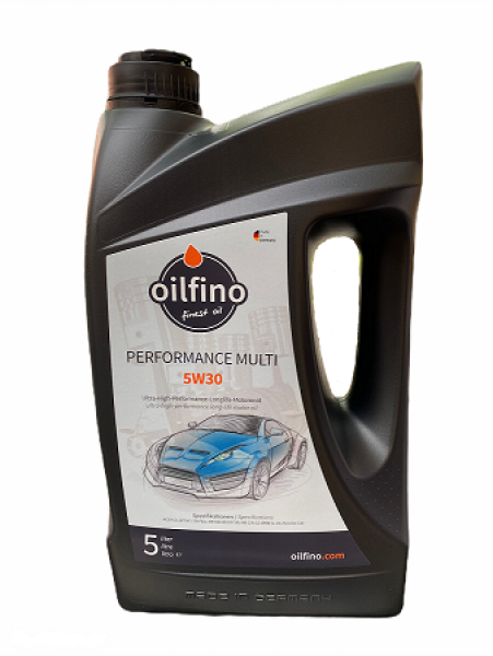 Oilfino Performance Multi 5W30 5 Liter  (VW 504.00/507 00; MB 229.52; BMW LL-04; Porsche C30)